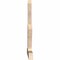 Ekena Millwork Saratoga Smooth Timber Gable Bracket, Douglas Fir, 84"W x 53"H x 3 1/2"D x 5 1/2"F, 15/12 Pitch GBW084X53X0406SAR00SDF - alternate 5